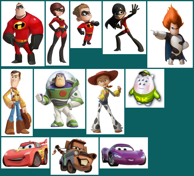 Disney Infinity - Other Character Icons