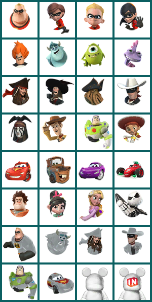 Disney Infinity - Chat Icons (Small)
