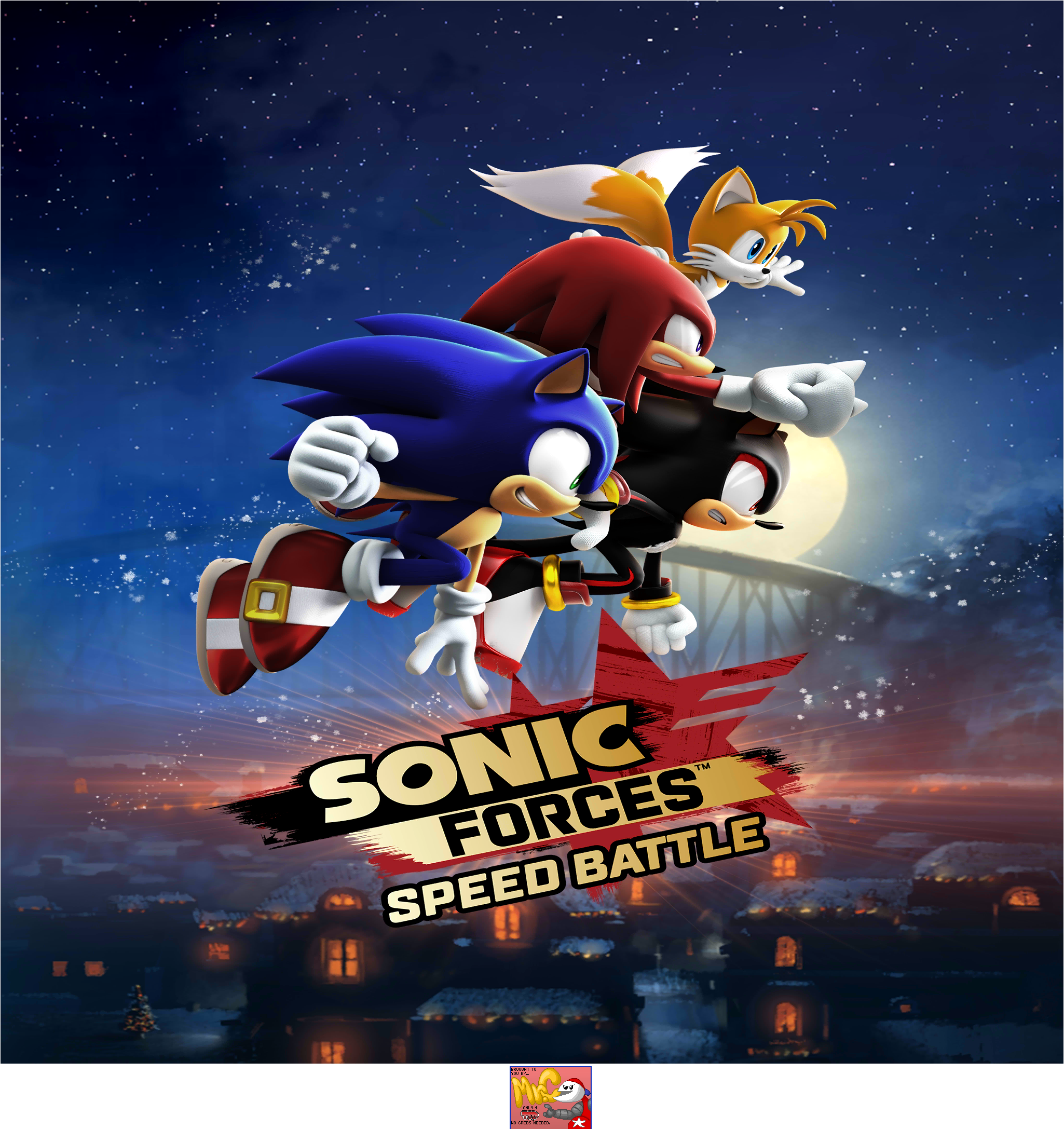Sonic Forces: Speed Battle - Splash Screen (Christmas)