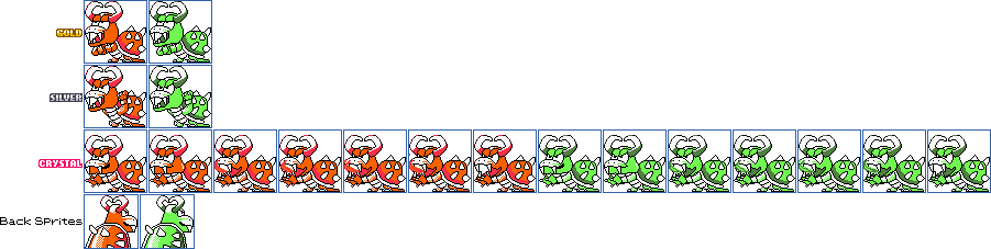Mario Customs - Bowser (Mario is Missing, Pokémon G/S/C-Style)
