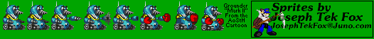 Sonic the Hedgehog Media Customs - Grounder (Genesis-Style)