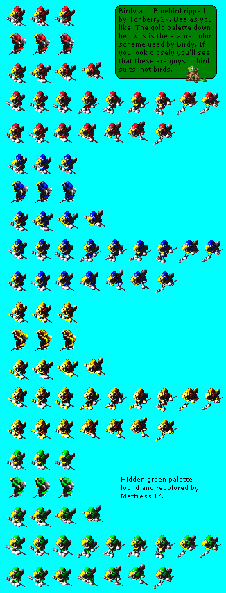 Super Mario RPG: Legend of the Seven Stars - Birdy & Bluebird