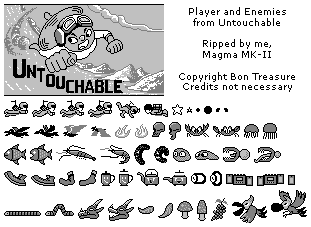 Untouchable - Player and Enemies