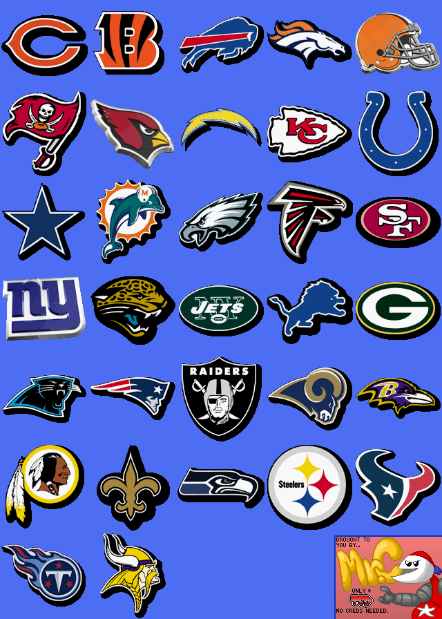 Madden NFL 09 - Team Logos