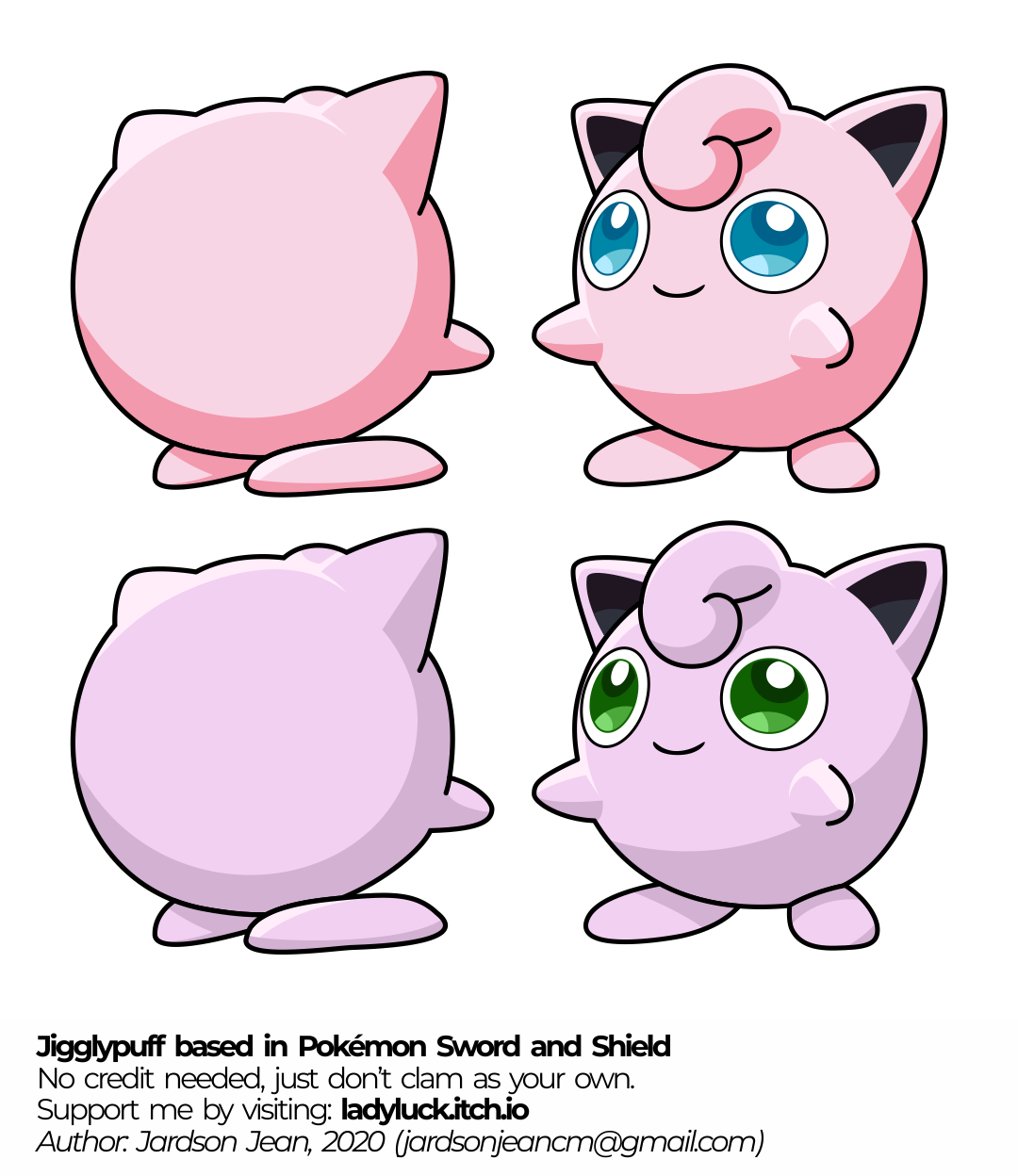 Pokémon Generation 1 Customs - #039 Jigglypuff (Sword & Shield)