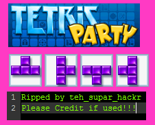 Tetris Party Deluxe - Save Data Icon & Banner