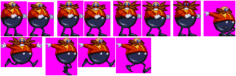 Sonic the Hedgehog Customs - Dr. Eggman (Classic, Chrono Adventure-Style)