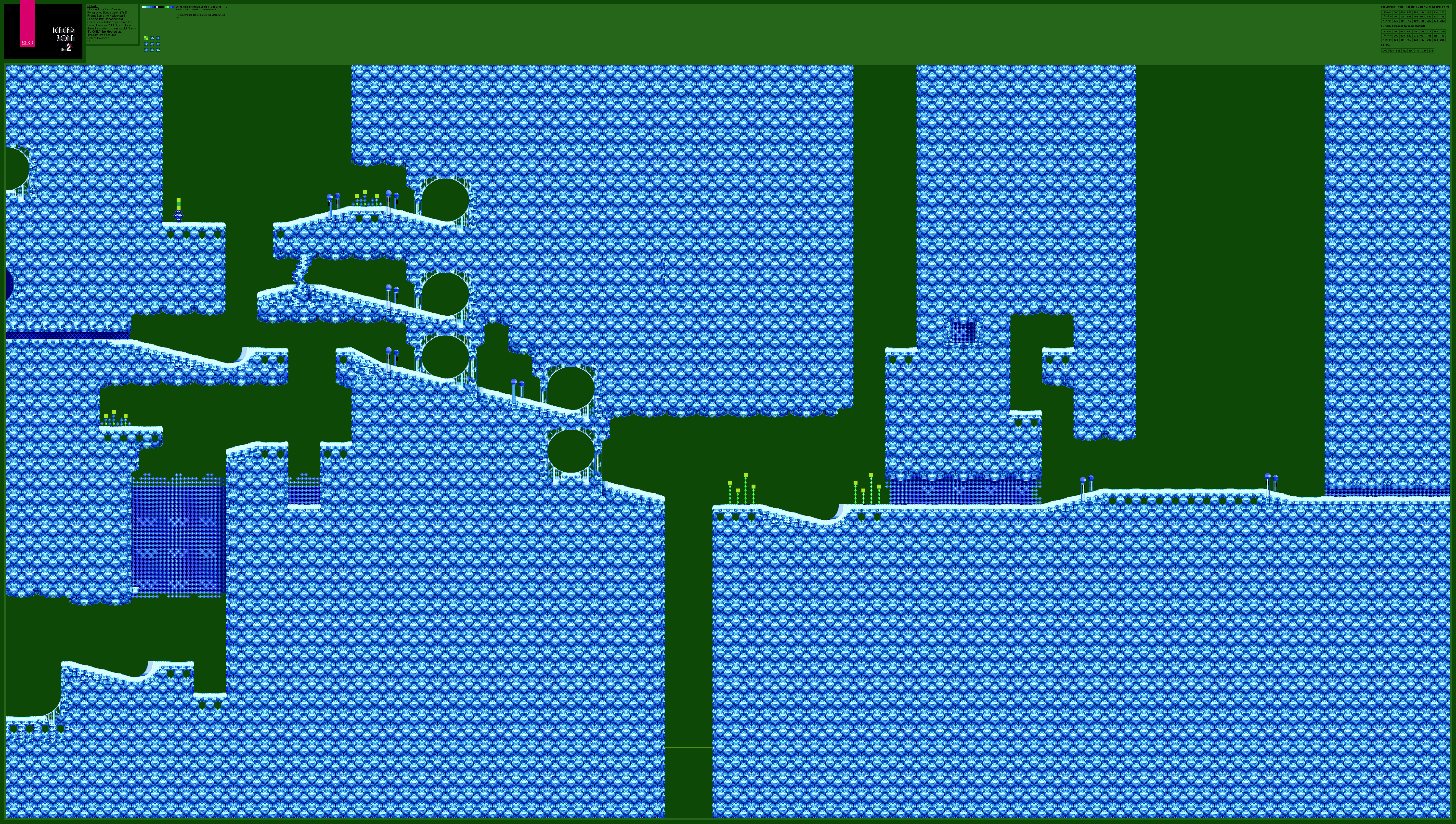 Sonic the Hedgehog 3 - Ice Cap Zone Act 2 (Underwater; 3/3)