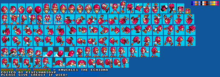 Knuckles (Sonic Triple Trouble-Style)
