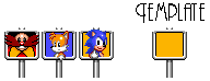 Sonic the Hedgehog Customs - Signposts (Sonic Chaos, Genesis-Style)