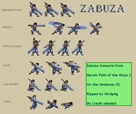 Naruto: Path of the Ninja 2 - Zabuza