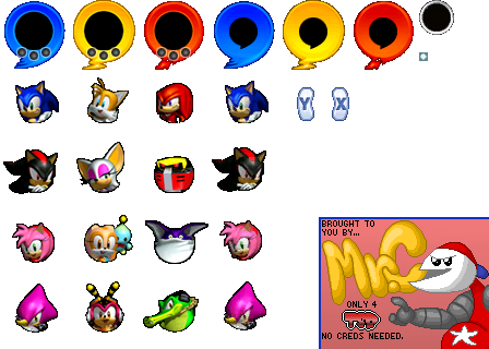 Sonic Heroes - Character Icons