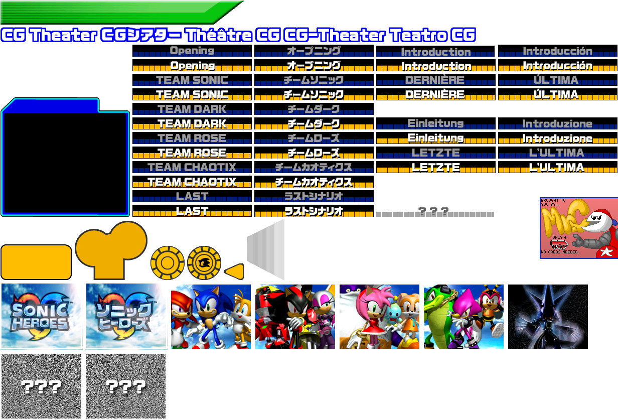Sonic Heroes - CG Theater