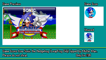 Sonic the Hedgehog (LeapFrog Didj) - Game Icons