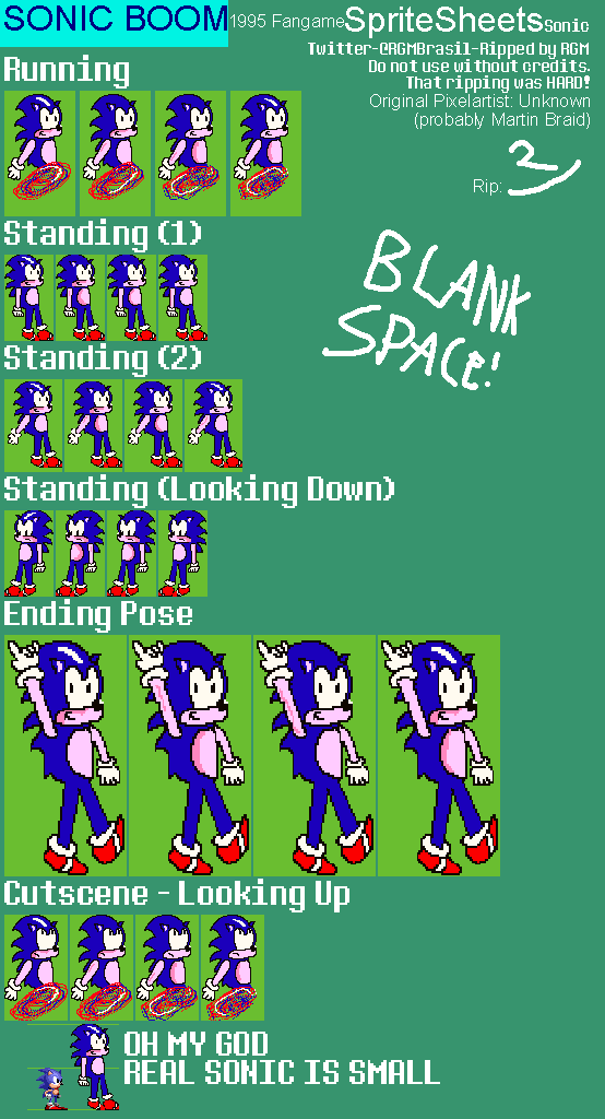 Sonic Boom (1995) - Sonic
