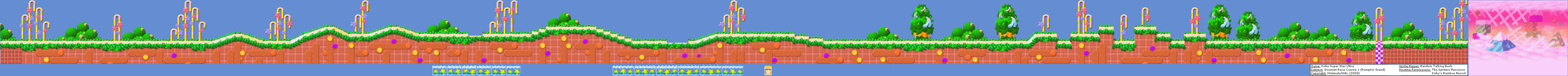 Kirby Super Star Ultra - Stage 1: Pumpkin Grand