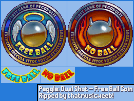 Peggle: Dual Shot - Free Ball Coin
