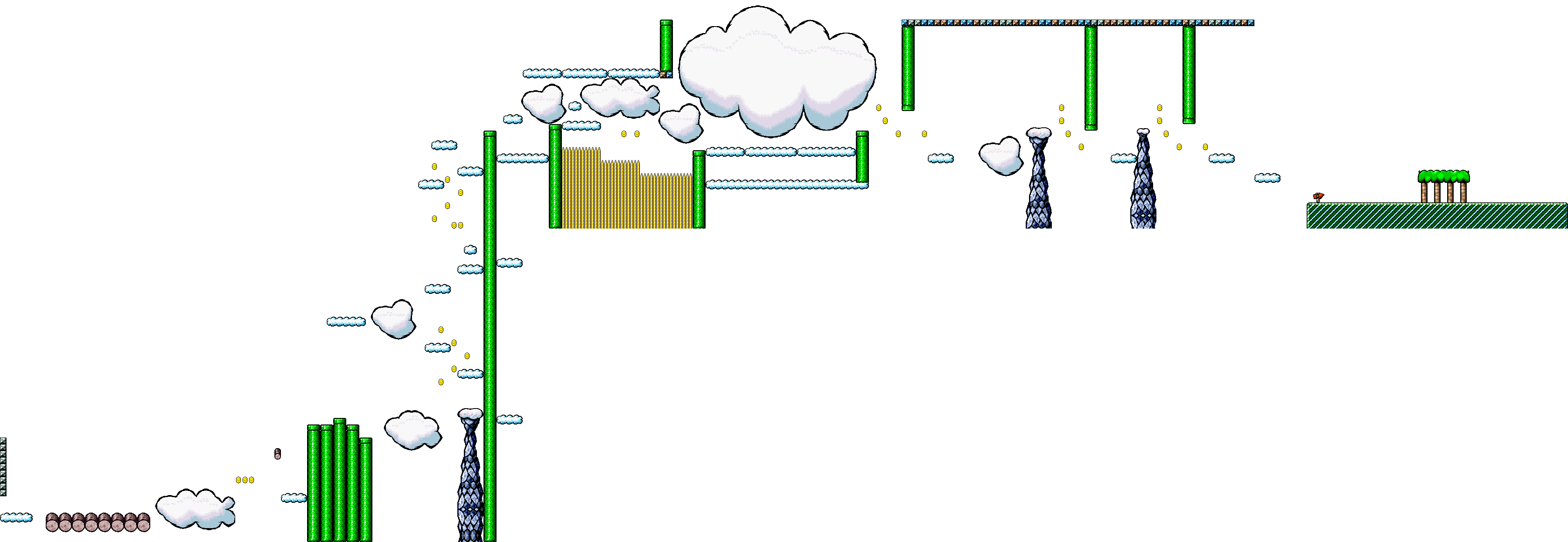 Super Mario World 2: Yoshi's Island - 5-6: Welcome To Cloud World (2/2)