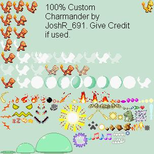 Pokémon Generation 1 Customs - #004 Charmander