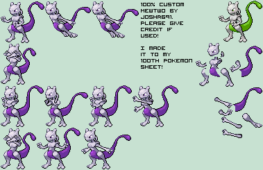 Pokémon Generation 1 Customs - #150 Mewtwo