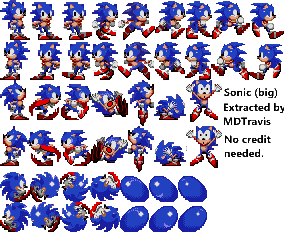 Sonic the Hedgehog 2: Dash! - Sonic (Low-End, Big)