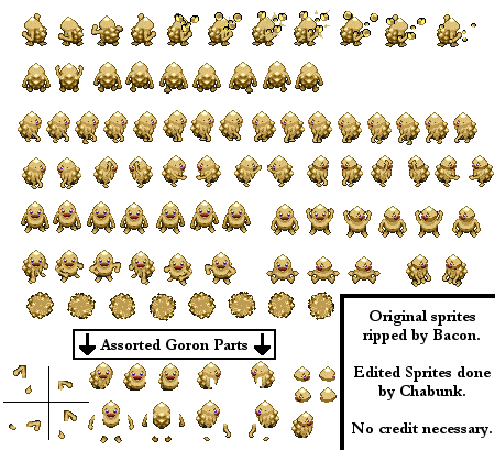 Goron Sprites