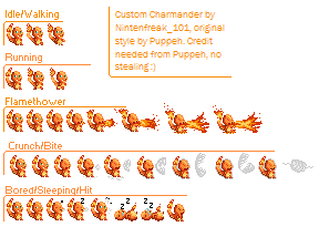 Pokémon Generation 1 Customs - #004 Charmander