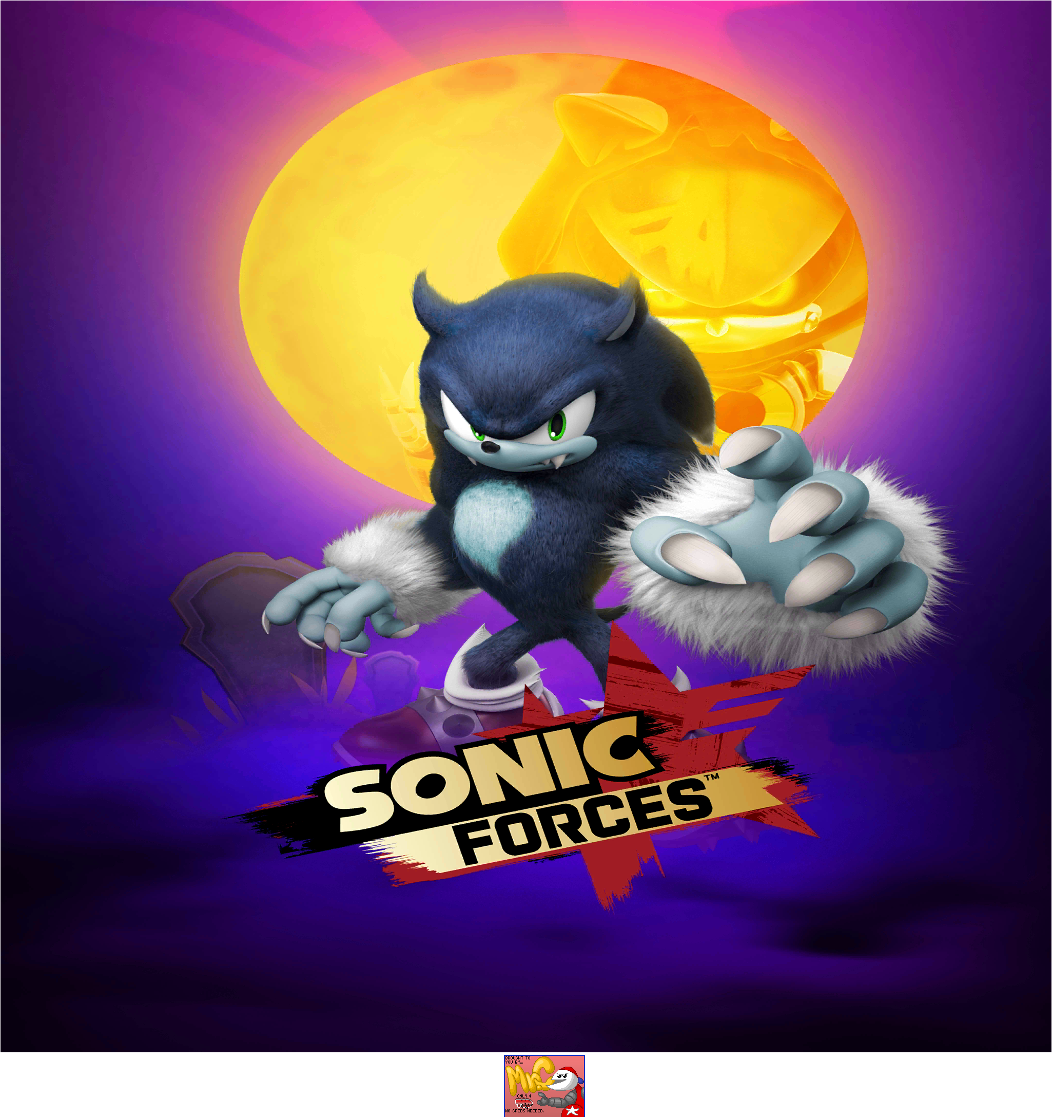 Sonic Forces: Speed Battle - Splash Screen (Werehog)