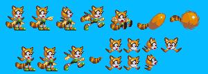 Sonic the Hedgehog Customs - Marine (Sonic 3-Style)