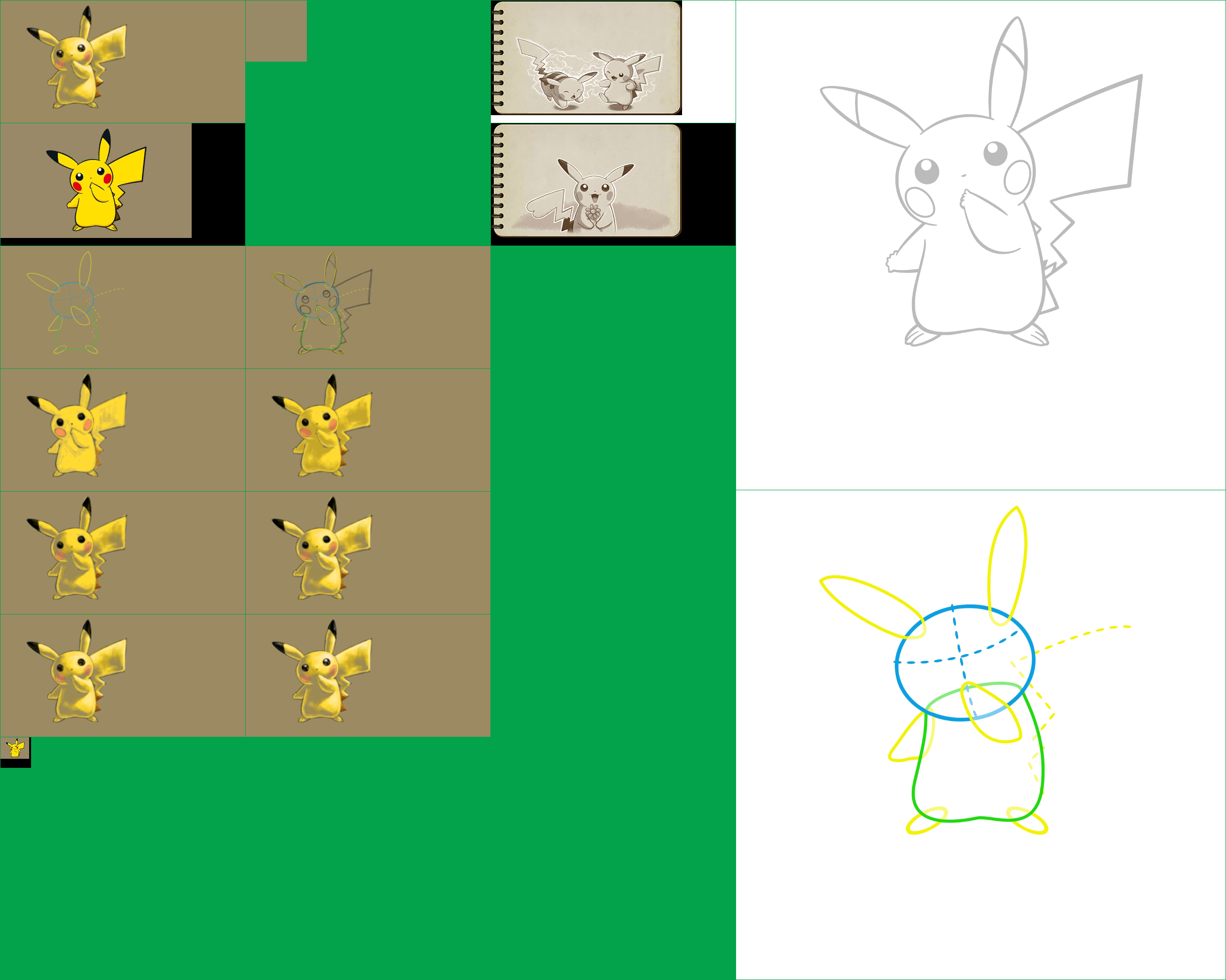 Pokémon Art Academy - Pikachu (Apprentice Finale)