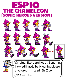 Sonic the Hedgehog Customs - Espio