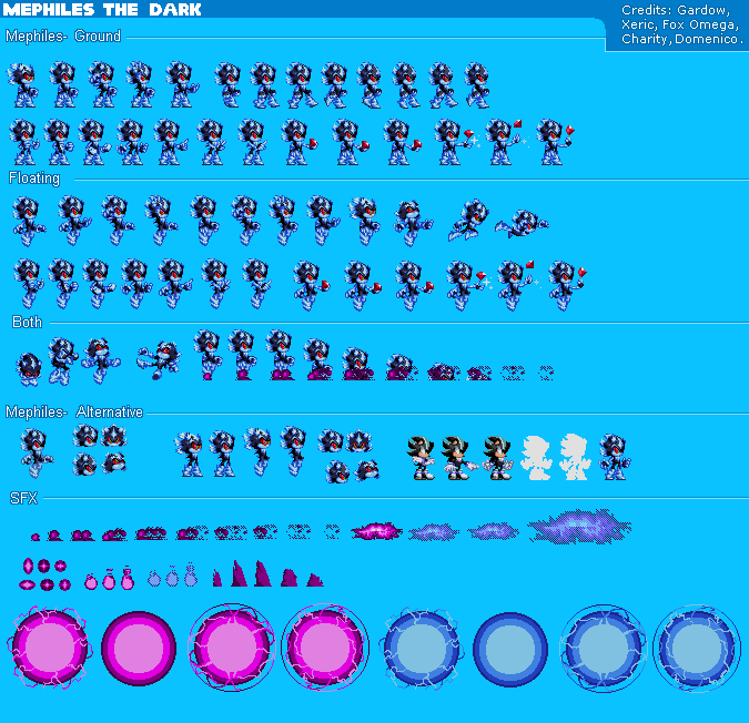 The Spriters Resource - Full Sheet View - Sonic The Hedgehog Customs 