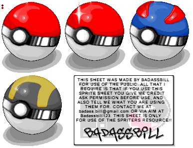 Pokémon Generation 1 Customs - Poké Balls