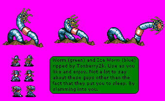 Shining Force 1: The Legacy of Great Intention - Ice Worm