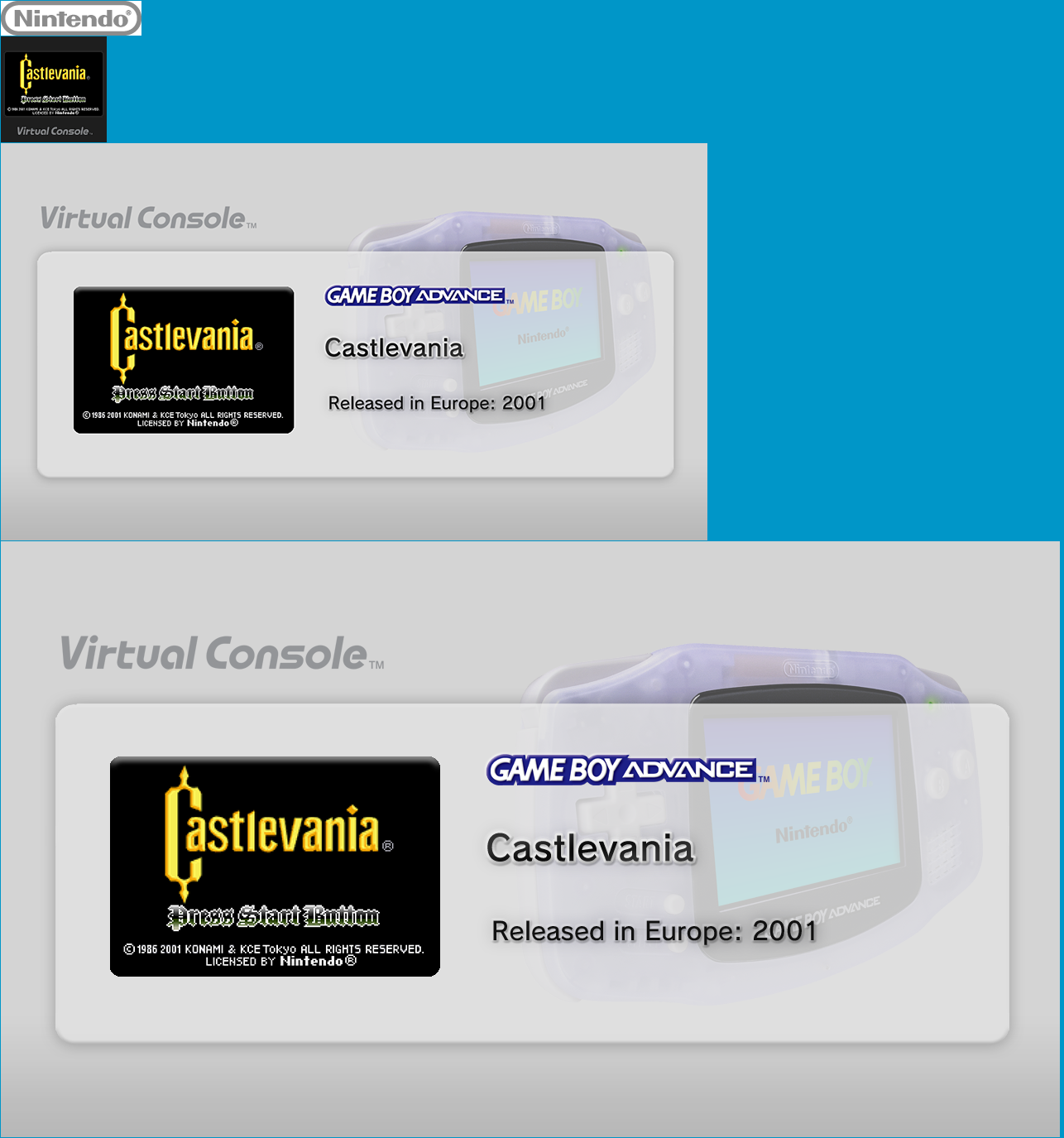 Virtual Console - Castlevania
