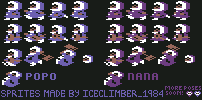 Ice Climber Customs - Ice Climbers (Commodore 64-Style)