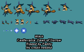 Castlevania: Dawn of Sorrow - Witch