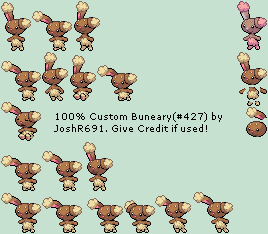 Pokémon Customs - #427 Buneary