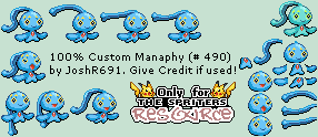 Pokémon Customs - #490 Manaphy