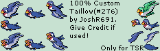 Pokémon Customs - #276 Taillow