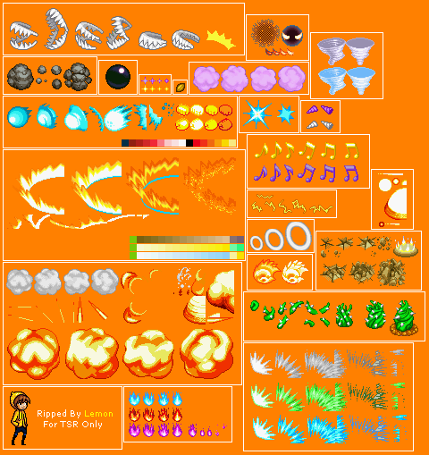 Pokémon Ranger 2: Shadows of Almia - Effects (Set 1)