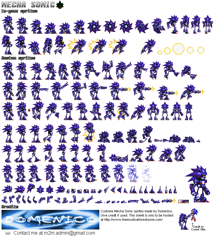 Sonic the Hedgehog Customs - Mecha Sonic Mk II (Expanded)