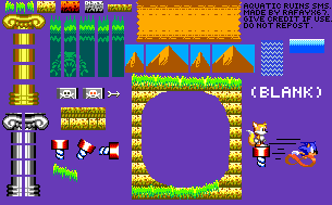 Sonic the Hedgehog Customs - Aquatic Ruins (SMS-Style)