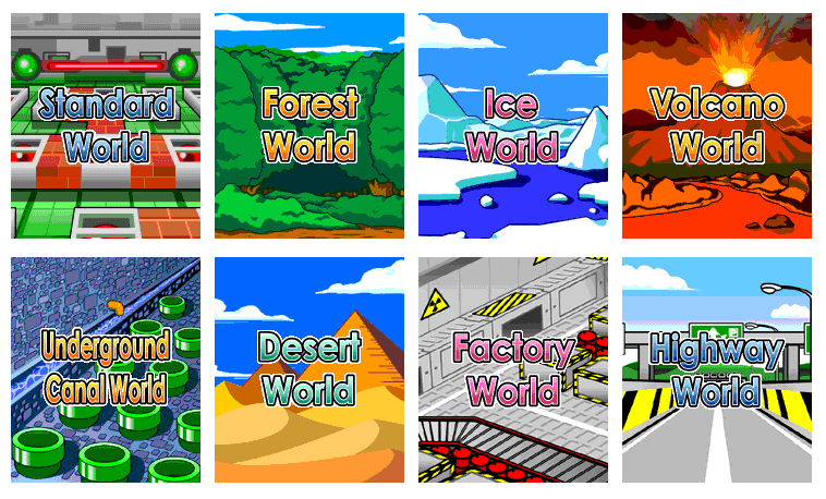 Bomberman - World Screens