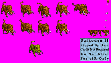 Suikoden 2 - Wild Boar