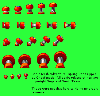 Sonic Rush Adventure - Springs
