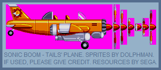 Sonic the Hedgehog Media Customs - Tails's Plane