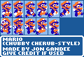 Mario Customs - Mario (Chubby Cherub-Style)
