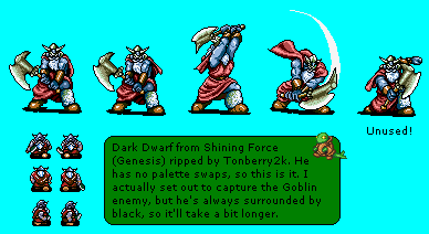 Shining Force 1: The Legacy of Great Intention - Dark Dwarf