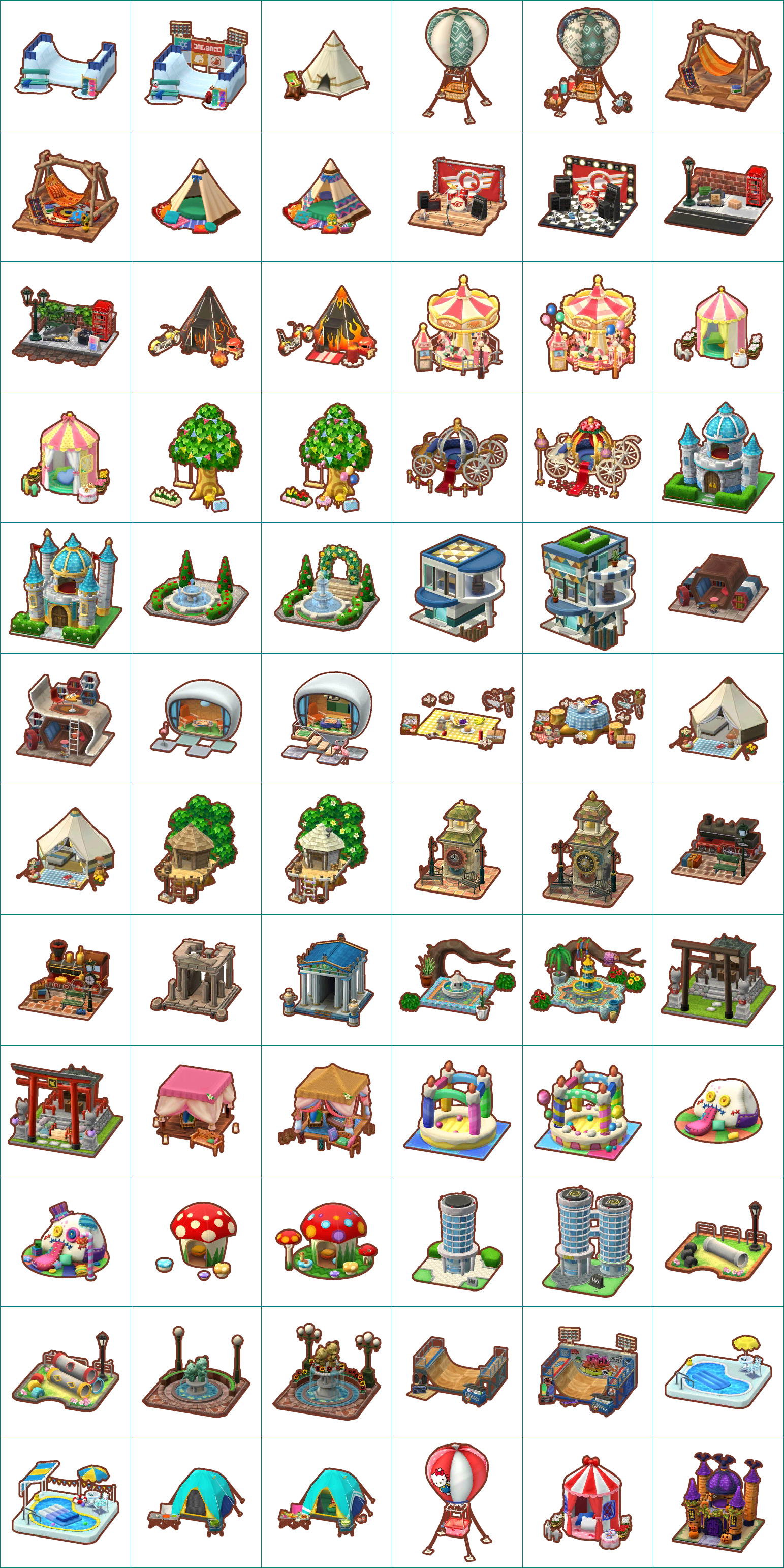 Animal Crossing: Pocket Camp - Objects